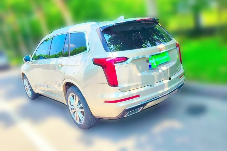 Used Cadillac XT6 2021 2.0T Six-Seater Four-Wheel-Drive Luxury Version Rear Left 45 Deg