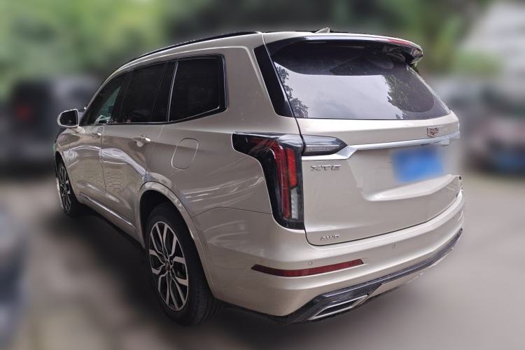 Used Cadillac XT6 2021 2.0T Six-Seater Four-Wheel-Drive Platinum Edition Rear Left 45 Deg