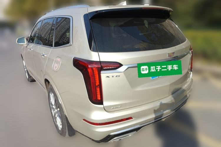 Used Cadillac XT6 2021 2.0T 7-Seater Four-Wheel Drive Luxury Version Rear Left 45 Deg