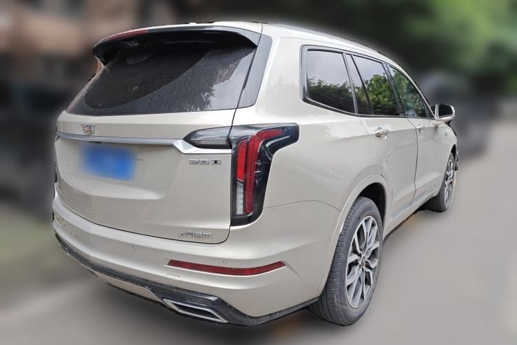 Used Cadillac XT6 2021 2.0T Six-Seater Four-Wheel-Drive Platinum Edition Rear Right 45 Deg