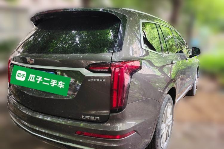 Used Cadillac XT6 2021 2.0T 6-Seater Two-Wheel Drive Luxury Version Rear Right 45 Deg