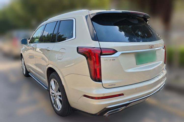 Used Cadillac XT6 2021 2.0T 7-Seater Four-Wheel Drive Luxury Version Rear Left 45 Deg