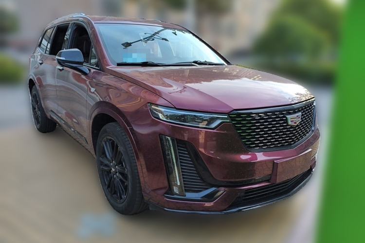 Used Cadillac XT6 2021 2.0T Six-Seater Four-Wheel-Drive Luxury Version Front Right 45 Deg
