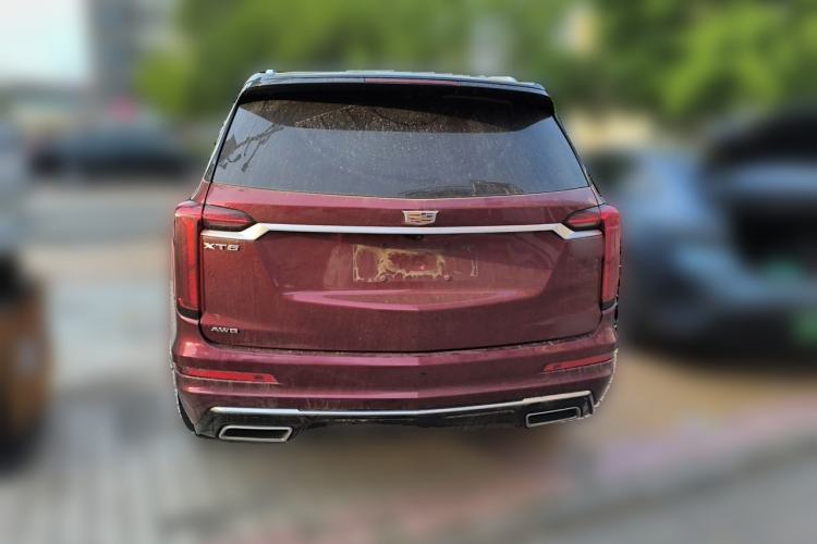 Used Cadillac XT6 2021 2.0T Six-Seater Four-Wheel-Drive Luxury Version Rear