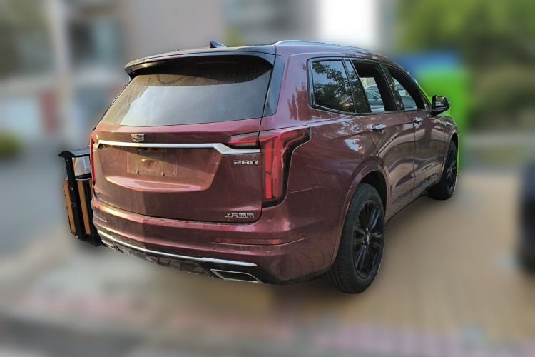 Used Cadillac XT6 2021 2.0T Six-Seater Four-Wheel-Drive Luxury Version Rear Right 45 Deg