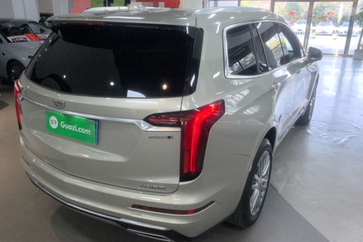 Used Cadillac XT6 2021 2.0T Six-Seater Four-Wheel-Drive Luxury Version Rear Right 45 Deg