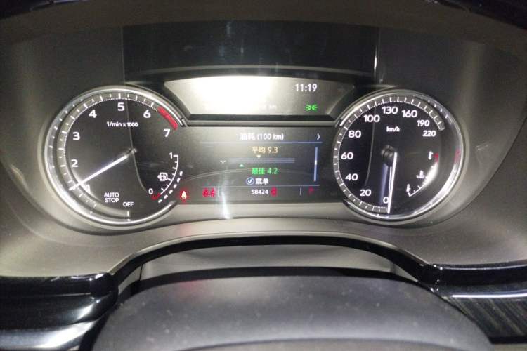 Used Cadillac XT6 2021 2.0T 6-Seater Two-Wheel Drive Luxury Version Instrument Cluster