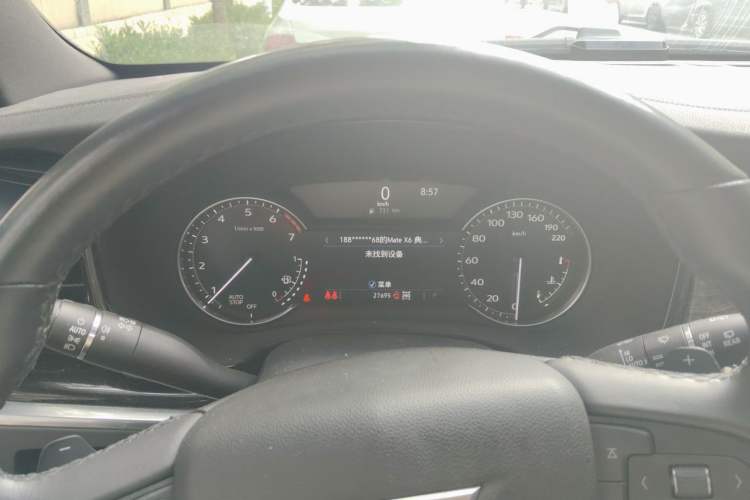 Used Cadillac XT6 2021 28T Six-Seater Four-Wheel-Drive Luxury Version Instrument Cluster