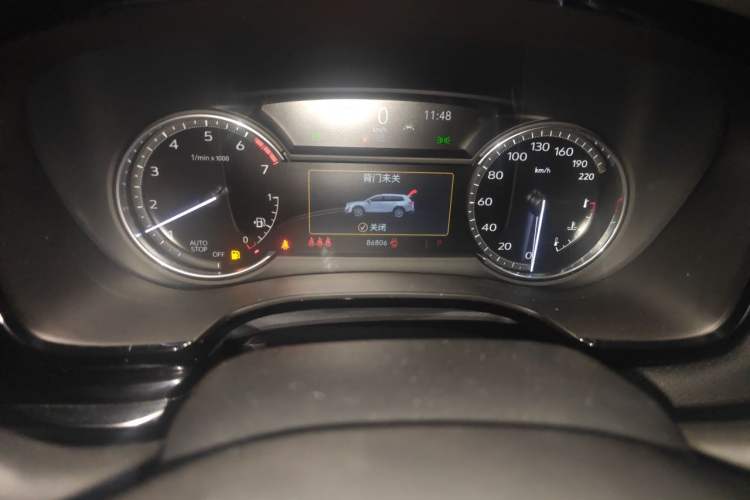 Used Cadillac XT6 2021 28T Seven-Seater Fashion Edition Odometer Close Up