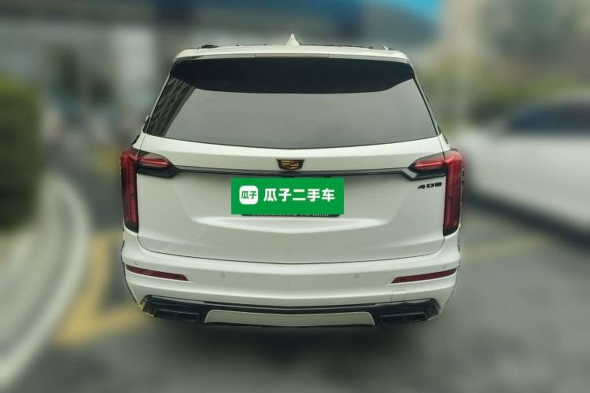 Used Cadillac XT6 2021 2.0T Six-Seater Four-Wheel-Drive Luxury Version Rear