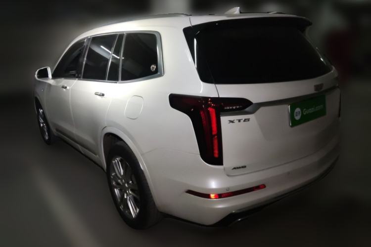 Used Cadillac XT6 2021 2.0T Six-Seater Four-Wheel-Drive Luxury Version Rear Left 45 Deg
