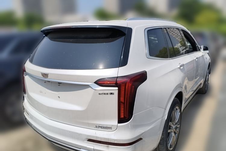 Used Cadillac XT6 2021 2.0T 7-Seater Two-Wheel-Drive Luxury Version Rear Right 45 Deg