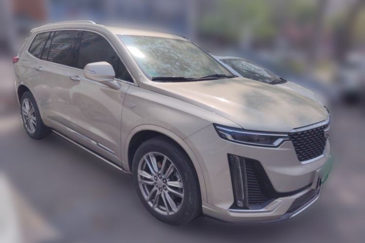Used Cadillac XT6 2021 2.0T Six-Seater Four-Wheel-Drive Luxury Version Front Right 45 Deg