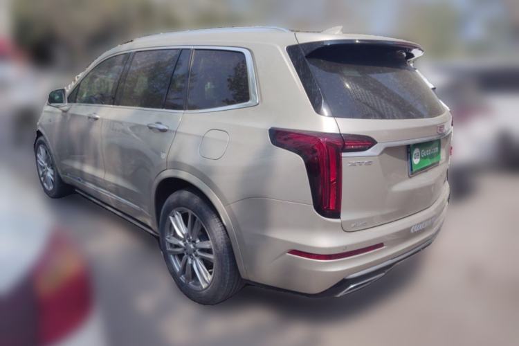 Used Cadillac XT6 2021 2.0T Six-Seater Four-Wheel-Drive Luxury Version Rear Left 45 Deg