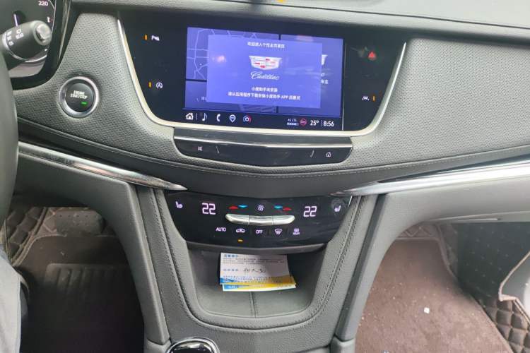 Used Cadillac XT6 2022 2.0T 7-Seater Four-Wheel-Drive Luxury Version Audio And AC Panel