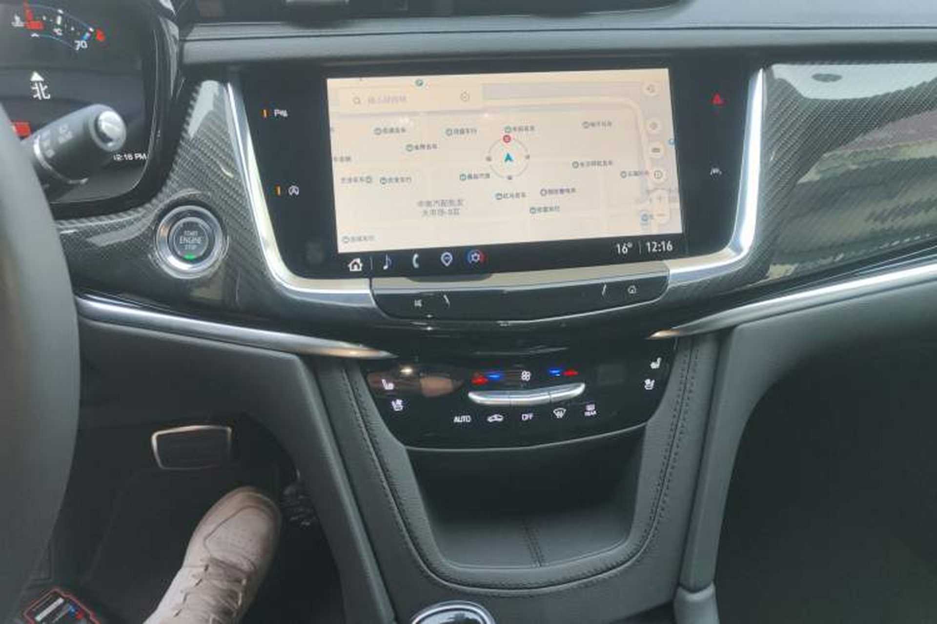 Used Cadillac XT6 2022 2.0T Six-Seater Four-Wheel Drive Luxury Version Audio And AC Panel