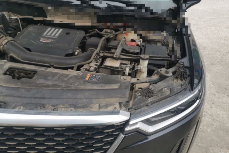 Used Cadillac XT6 2022 2.0T Six-Seater Two-Wheel-Drive Luxury Version Engine Bay Left
