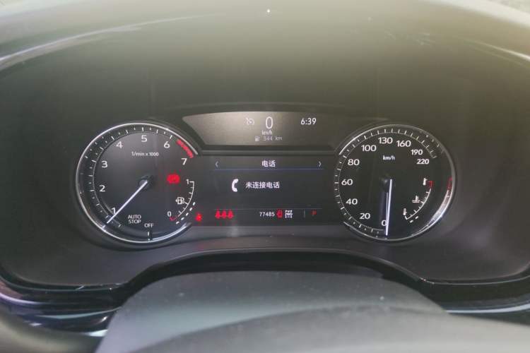 Used Cadillac XT6 2022 2.0T 7-Seater Four-Wheel Drive Luxury Standard Edition Instrument Cluster