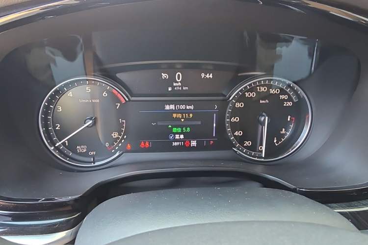 Used Cadillac XT6 2022 2.0T Six-Seater Four-Wheel Drive Luxury Version Instrument Cluster