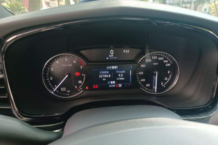 Used Cadillac XT6 2022 2.0T Six-Seater Four-Wheel Drive Luxury Version Instrument Cluster