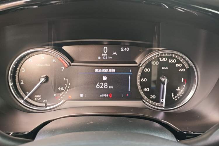 Used Cadillac XT6 2022 2.0T Six-Seater Two-Wheel-Drive Luxury Version Instrument Cluster