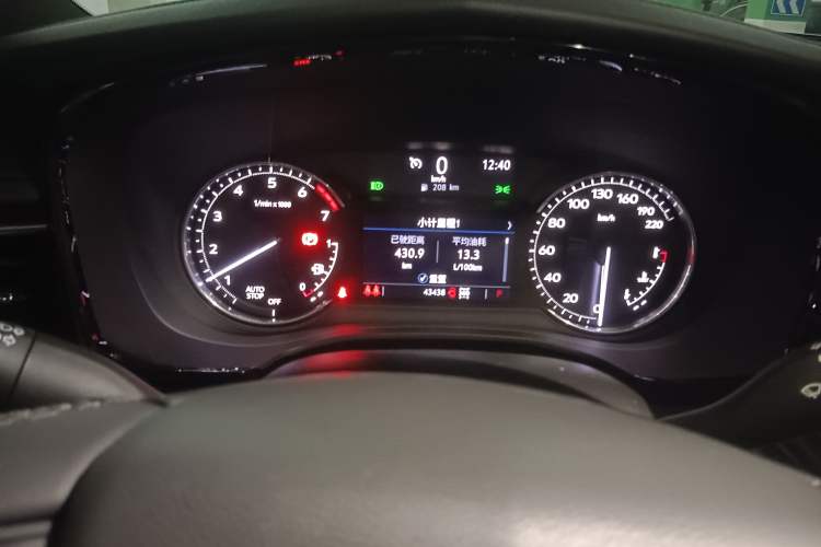 Used Cadillac XT6 2022 2.0T Six-Seater Four-Wheel Drive Luxury Version Instrument Cluster