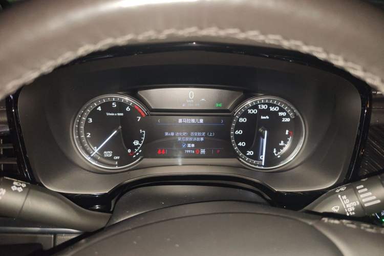 Used Cadillac XT6 2022 2.0T Six-Seater Four-Wheel Drive Luxury Version Instrument Cluster