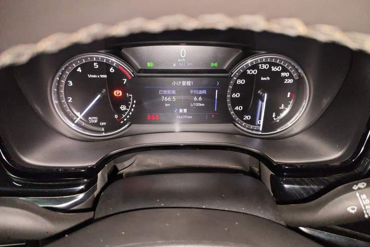 Used Cadillac XT6 2022 2.0T 7-Seater Two-Wheel Drive Luxury Version Instrument Cluster