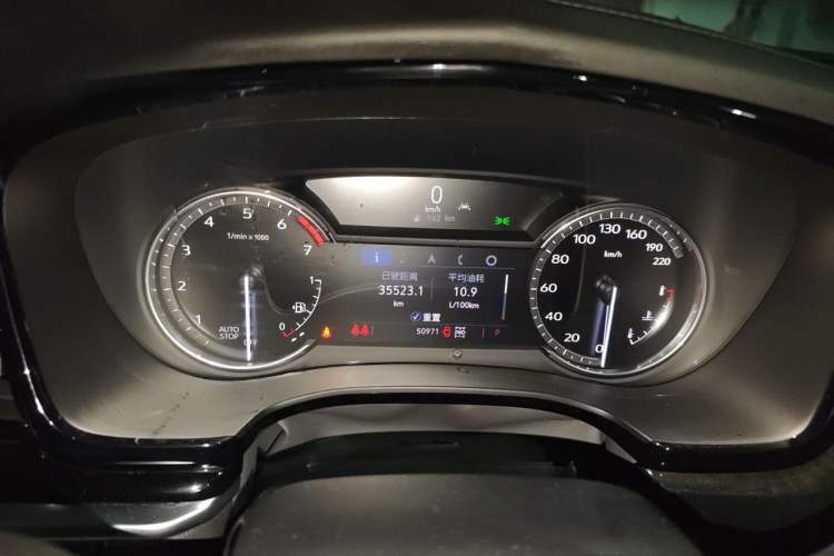 Used Cadillac XT6 2022 2.0T Six-Seater Four-Wheel Drive Luxury Version Instrument Cluster