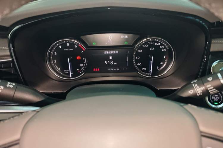 Used Cadillac XT6 2022 2.0T 7-Seater Four-Wheel Drive Luxury Version Instrument Cluster