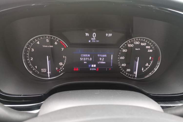 Used Cadillac XT6 2022 2.0T Six-Seater Two-Wheel-Drive Luxury Version Instrument Cluster