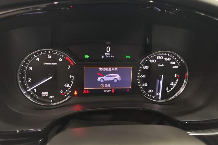 Used Cadillac XT6 2022 2.0T Six-Seater Two-Wheel-Drive Luxury Version Instrument Cluster