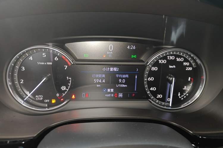 Used Cadillac XT6 2022 2.0T Six-Seater Four-Wheel Drive Luxury Version Instrument Cluster
