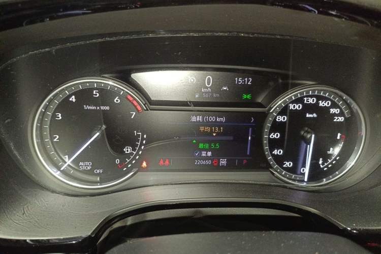 Used Cadillac XT6 2022 2.0T Six-Seater Four-Wheel-Drive Luxury Standard Edition Instrument Cluster