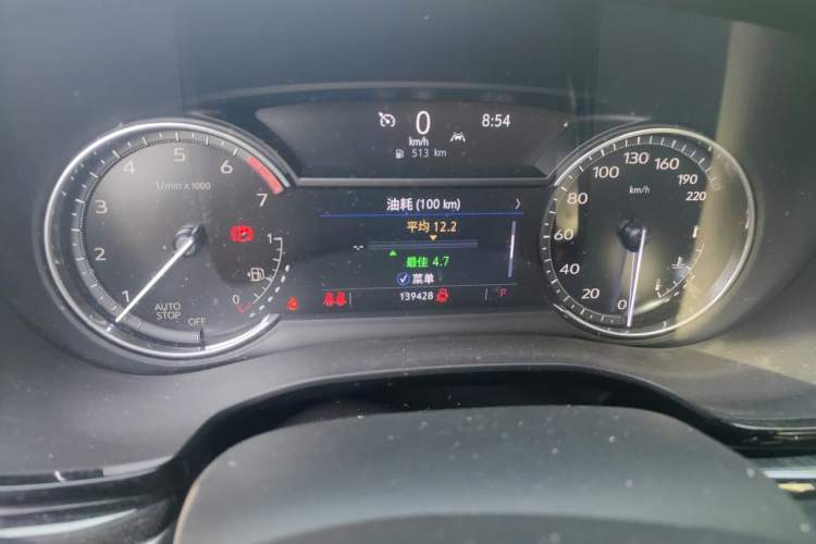 Used Cadillac XT6 2022 2.0T Six-Seater Two-Wheel-Drive Luxury Version Instrument Cluster