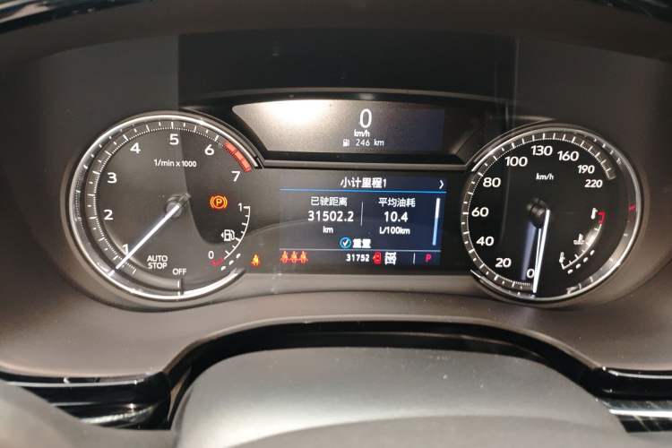 Used Cadillac XT6 2022 2.0T 7-Seater Four-Wheel Drive Luxury Version Instrument Cluster