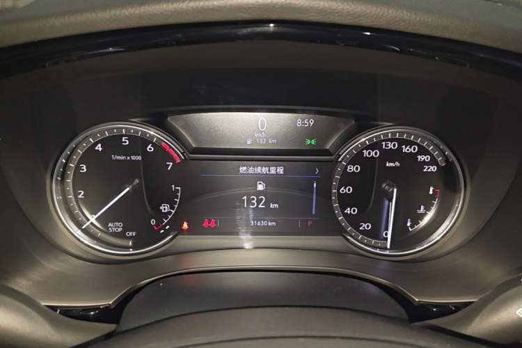 Used Cadillac XT6 2022 2.0T Six-Seater Two-Wheel-Drive Luxury Version Instrument Cluster