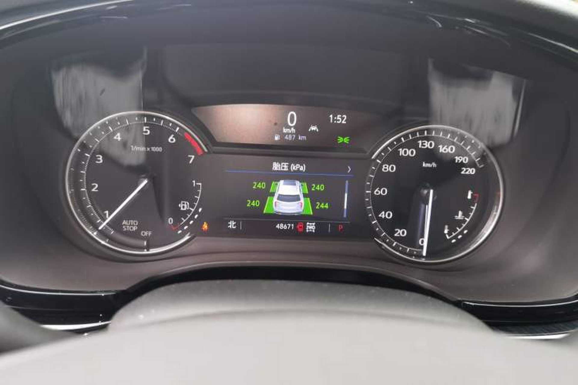 Used Cadillac XT6 2022 2.0T Six-Seater Four-Wheel Drive Luxury Version Instrument Cluster