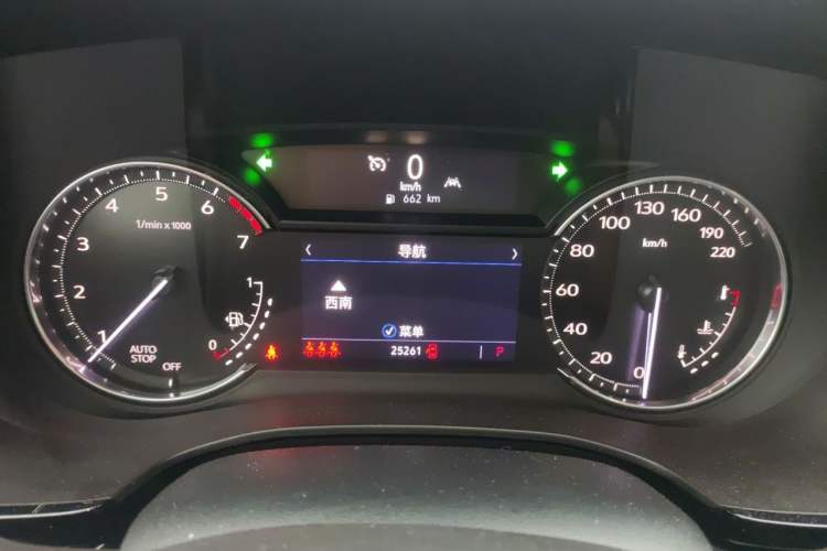 Used Cadillac XT6 2022 2.0T 7-Seater Two-Wheel Drive Luxury Version Instrument Cluster