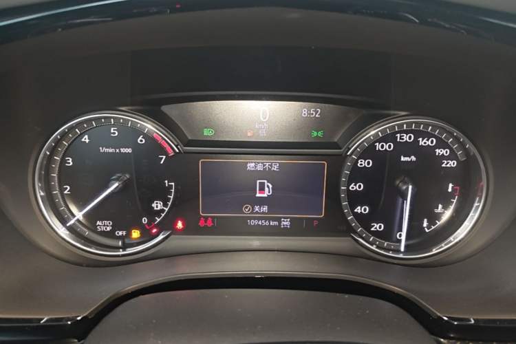 Used Cadillac XT6 2022 2.0T Six-Seater Four-Wheel-Drive Prestige Version Instrument Cluster