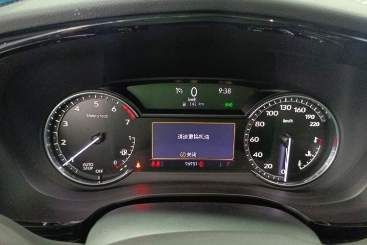 Used Cadillac XT6 2022 2.0T Six-Seater Two-Wheel-Drive Luxury Version Instrument Cluster