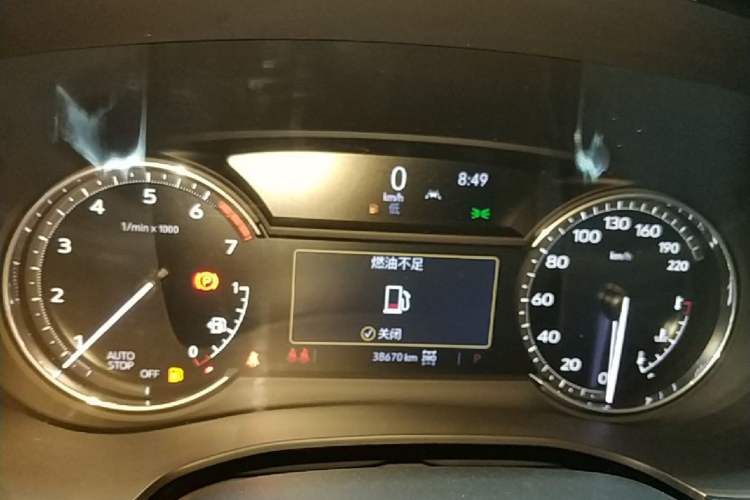 Used Cadillac XT6 2022 2.0T Six-Seater Four-Wheel Drive Luxury Version Instrument Cluster