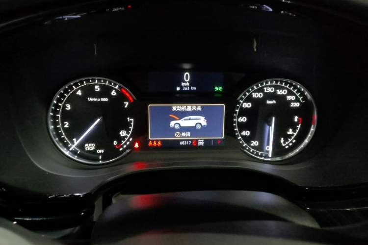Used Cadillac XT6 2022 2.0T 7-Seater Four-Wheel Drive Luxury Version Instrument Cluster