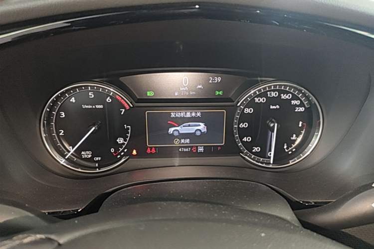Used Cadillac XT6 2022 2.0T Six-Seater Four-Wheel-Drive Luxury Version Instrument Cluster