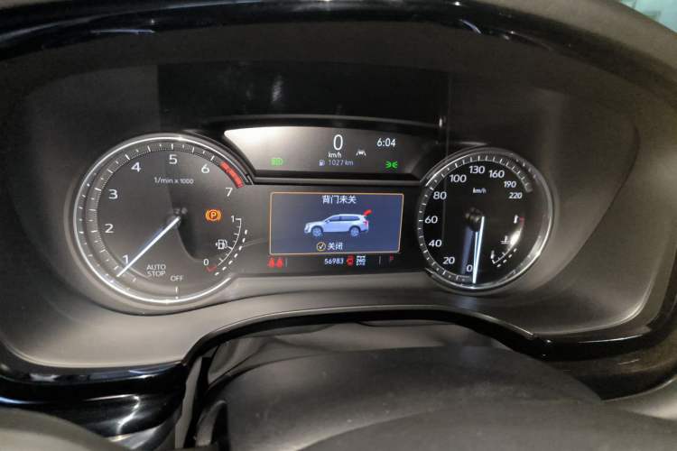 Used Cadillac XT6 2022 2.0T Six-Seater Four-Wheel Drive Luxury Version Instrument Cluster