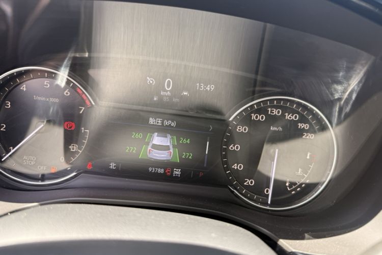 Used Cadillac XT6 2022 2.0T 7-Seater Four-Wheel Drive Luxury Version Odometer Close Up