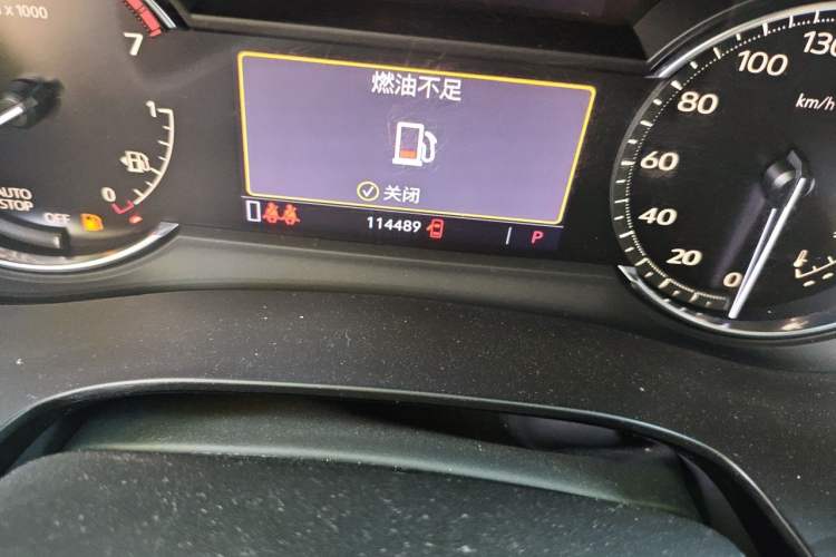 Used Cadillac XT6 2022 2.0T 7-Seater Two-Wheel Drive Luxury Version Odometer Close Up
