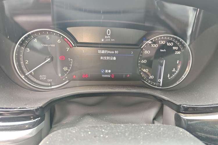 Used Cadillac XT6 2022 2.0T Six-Seater Two-Wheel-Drive Luxury Version Odometer Close Up