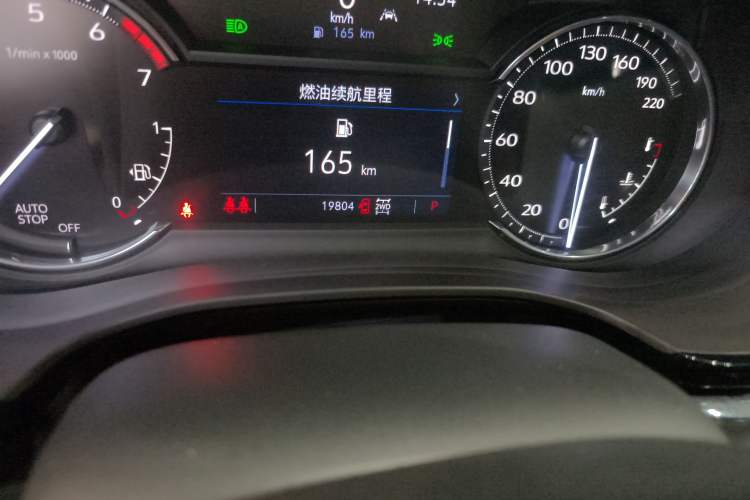Used Cadillac XT6 2022 2.0T Six-Seater Four-Wheel Drive Luxury Version Odometer Close Up