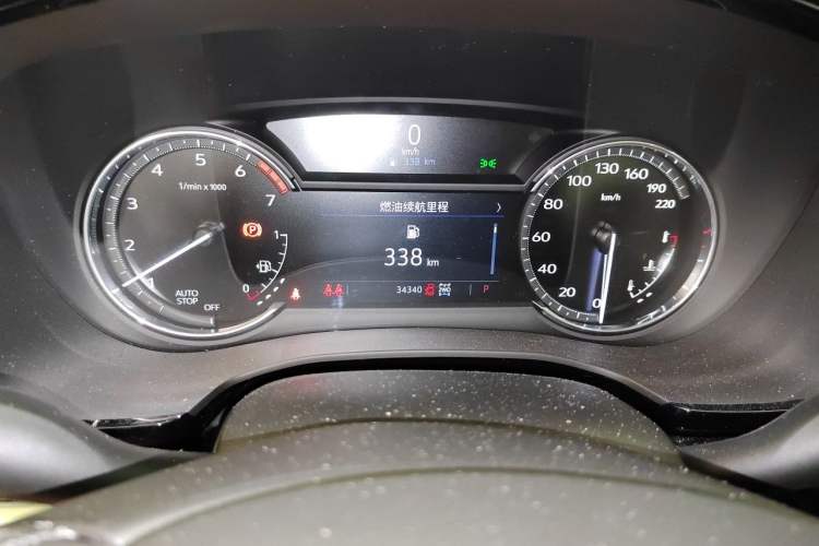 Used Cadillac XT6 2022 2.0T Six-Seater Four-Wheel Drive Luxury Version Odometer Close Up